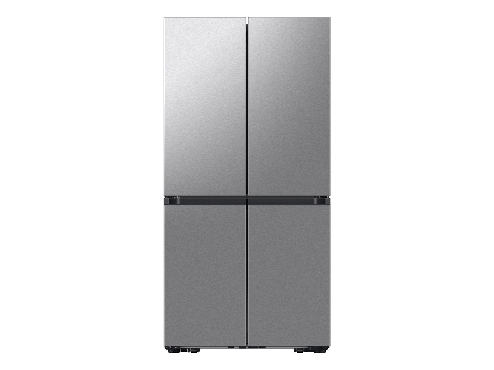 Thumbnail image of Bespoke 4-Door Flex™ Refrigerator (29 cu. ft.) with Beverage Center™ in Stainless Steel – (with Customizable Door Panel Colors)