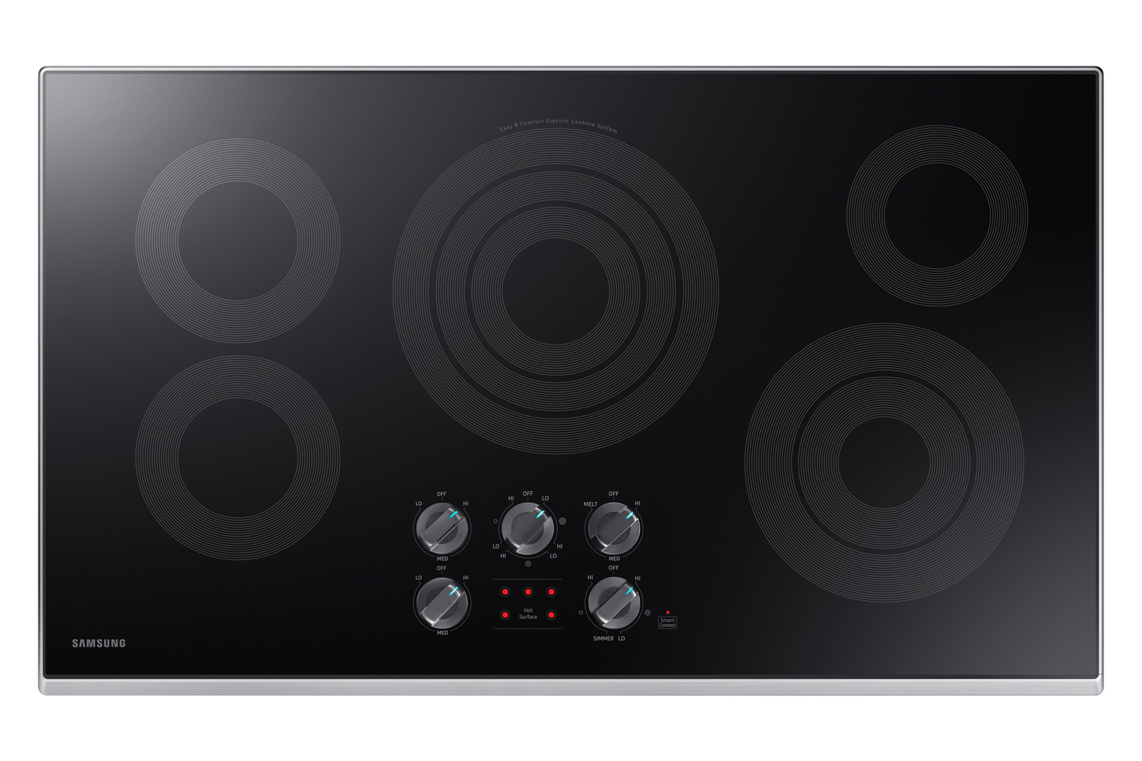Thumbnail image of 36” Smart Electric Cooktop in Stainless Steel.