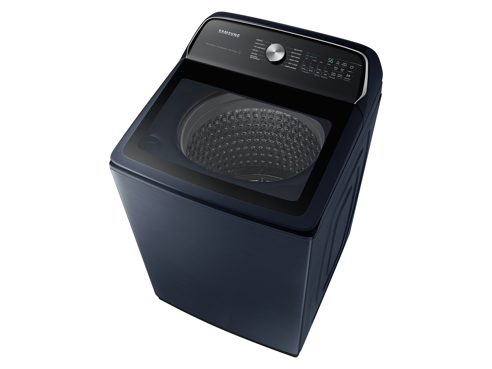Thumbnail image of 5.4 cu. ft. Smart Top Load Washer with Pet Care Solution and Super Speed Wash in Brushed Navy