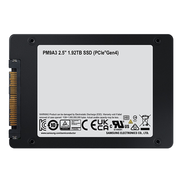 Thumbnail image of PM9A3 NVMe&reg; U.2 1.92TB